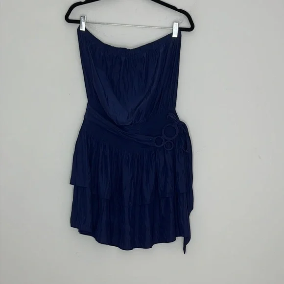 Ramy Brook Callie Strapless Mini Dress Size L - Picture 2 of 6